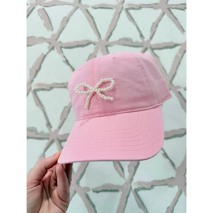 Pearl Bow Cap
