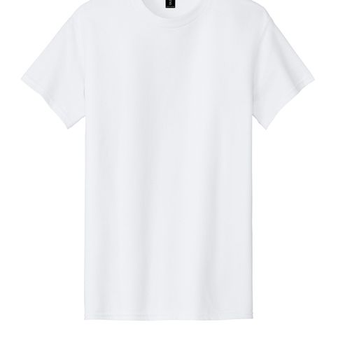 Customizable Short Sleeve Gildan Tshirt (white)