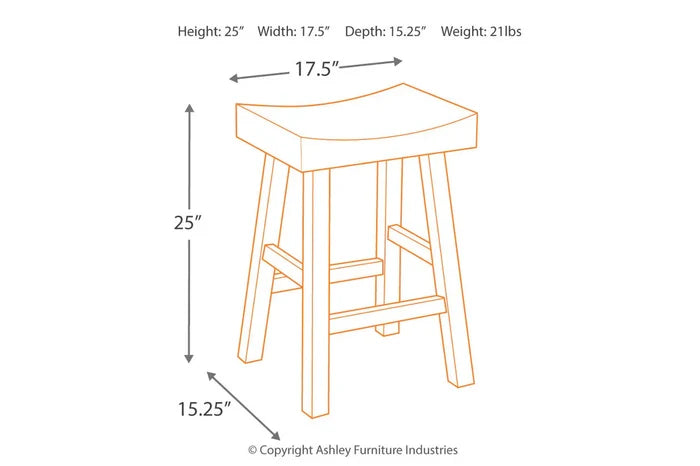 D548-430(4) - BAR STOOL - BLR WH