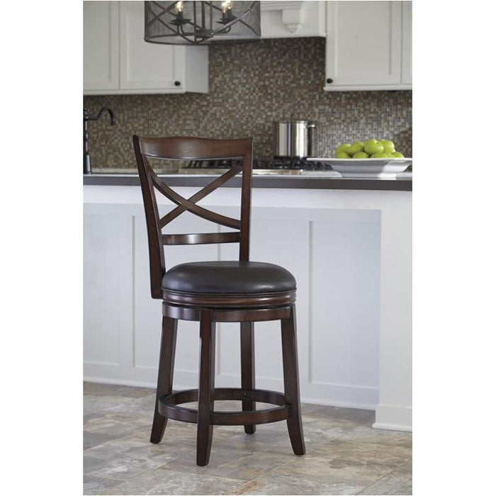 D697-424(1) - BAR STOOL - BLR WH