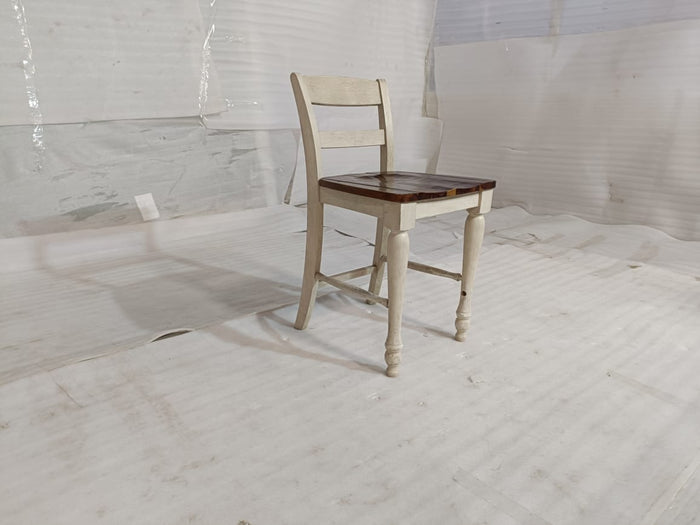 D712-224(1) - BAR STOOL - BLR WH