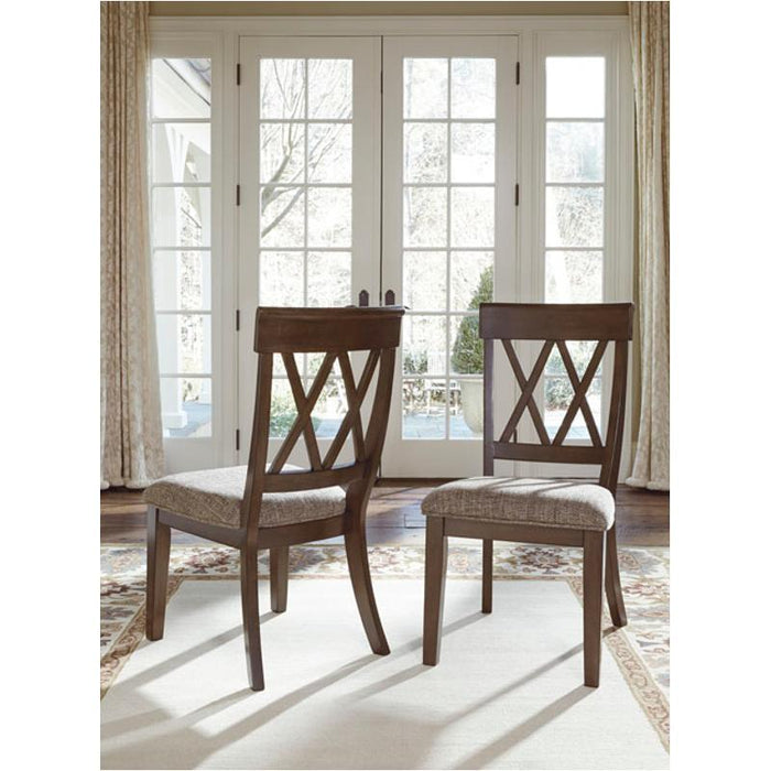 D727-01(3) - DINING CHAIR - BLR WH