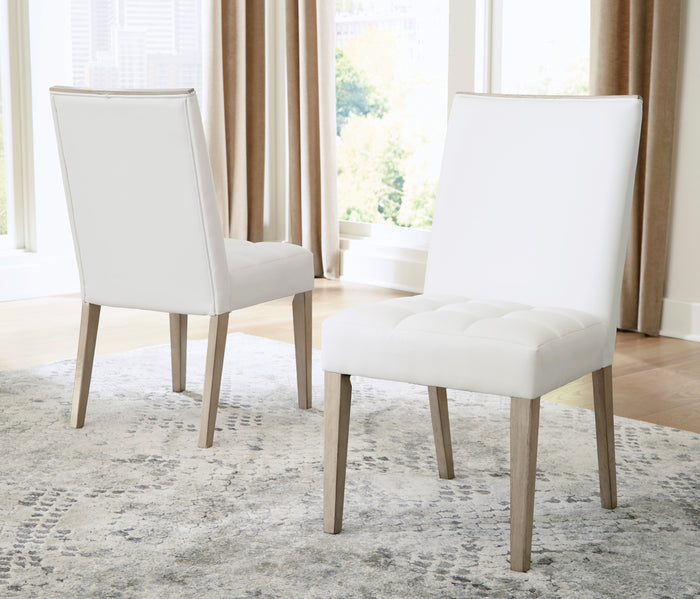 D950-01(5) - DINING CHAIR - BLR WH (S65544 - 02-08-2026 - Rizwan Ahmed - STJ)