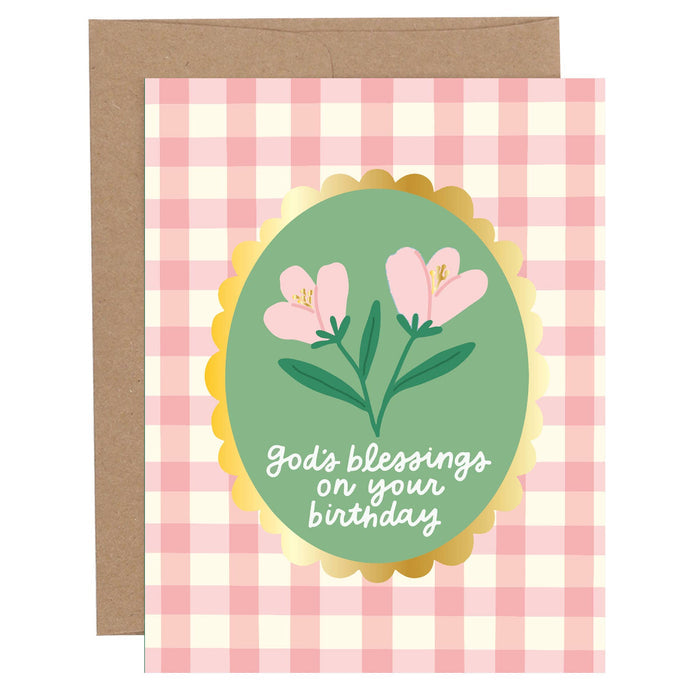 God's Blessings Greeting Card