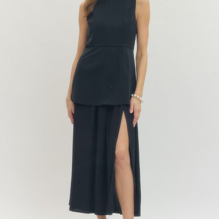 Goldie Dress (Navy)