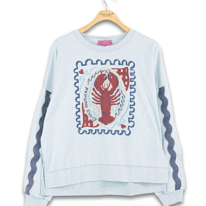Lobster Ric Rac Pullover