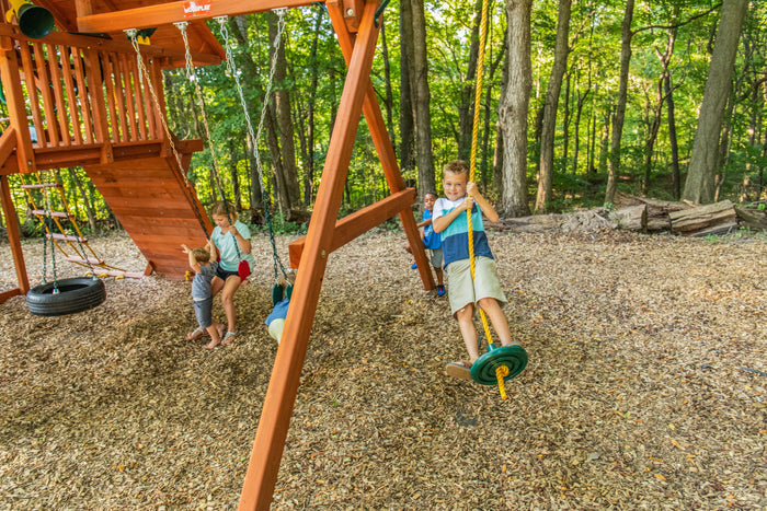 jack and june rope and disc swing set accessories