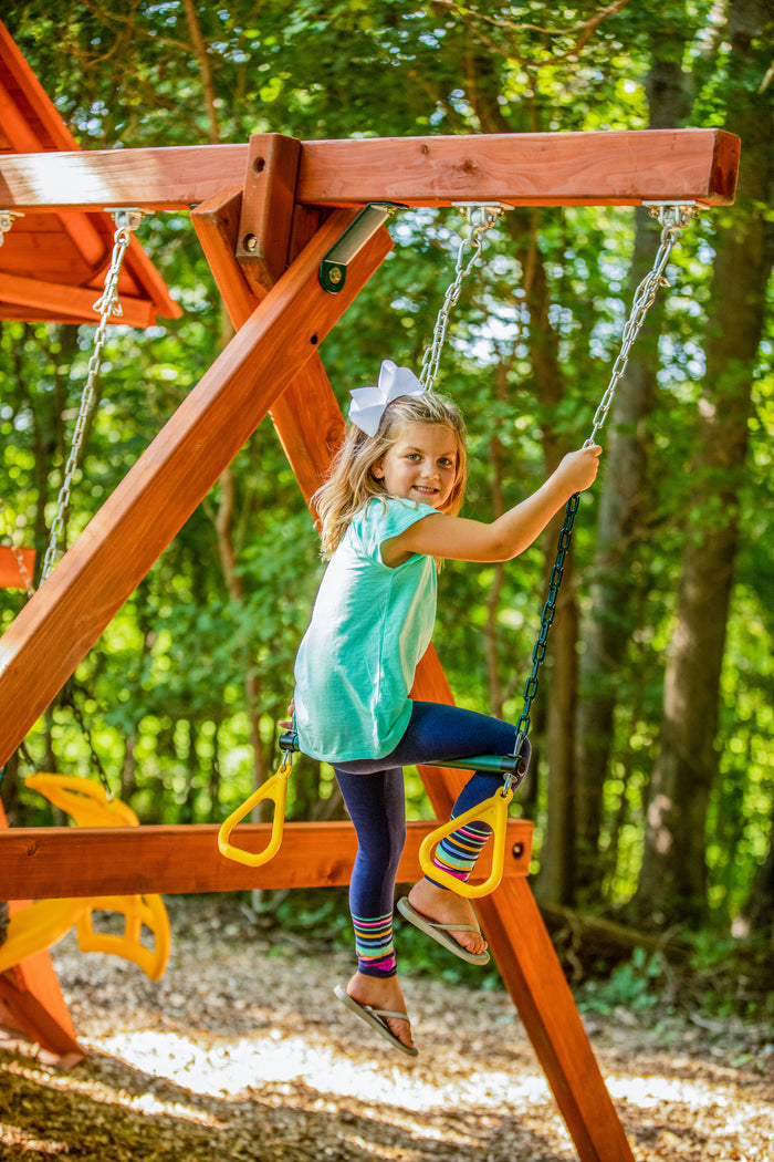 Jack and June Ring Trapeze Bar and Swing Playset Attachment