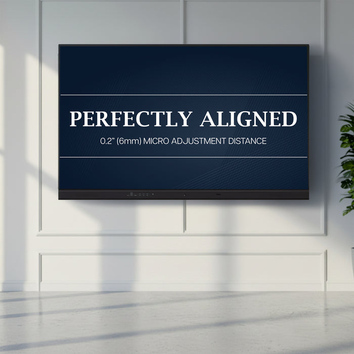 VIVO PRO tilting TV wall mount providing precise alignment for professional large-screen installations