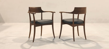 17030(2) - DINING CHAIR - BLR WH
