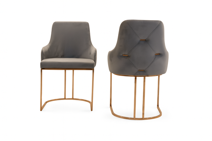 PRADA(7) - DINING CHAIR - BLR WH