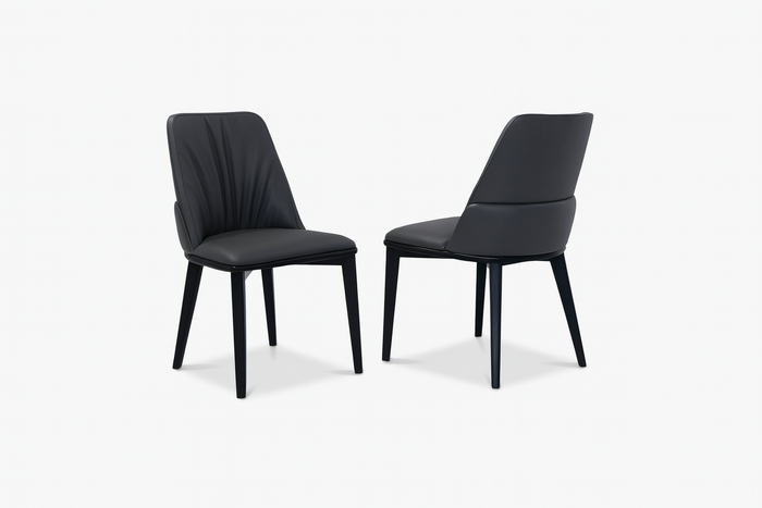 9801(4) - DINING CHAIR - BLR WH