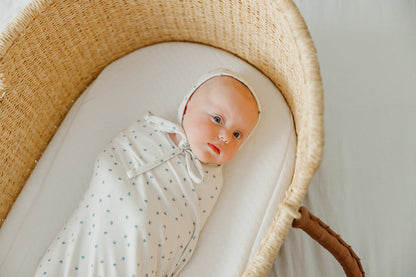 Knit Swaddle Blanket - Haze