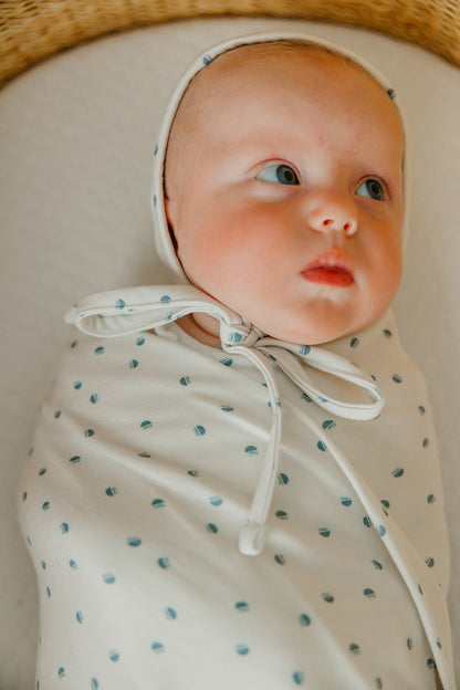 Knit Swaddle Blanket - Haze