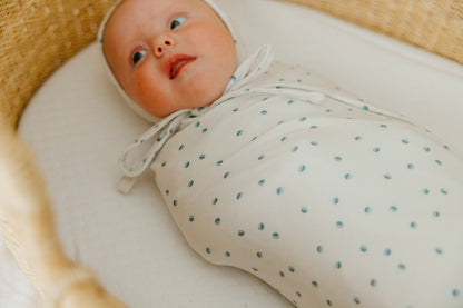 Knit Swaddle Blanket - Haze
