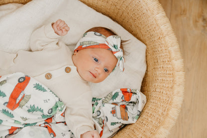 Knit Headband Bow - Griswold