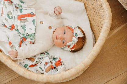 Knit Headband Bow - Griswold