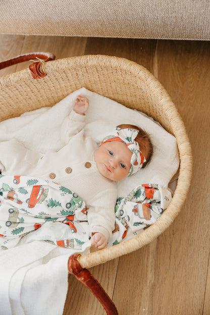 Knit Headband Bow - Griswold