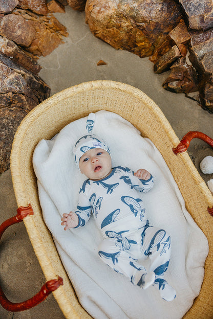 Top Knot Hat - Cove