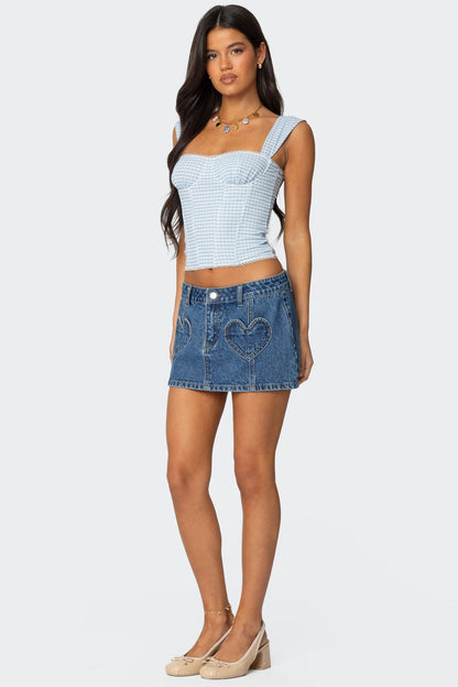 Marcella Wide Strap Corset