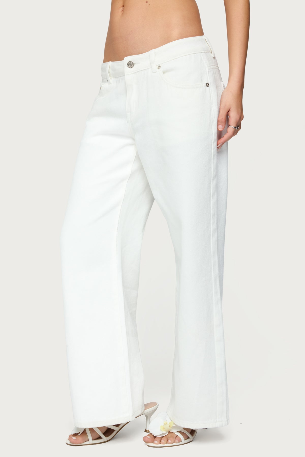 Petite Roman Low Rise Baggy Jeans