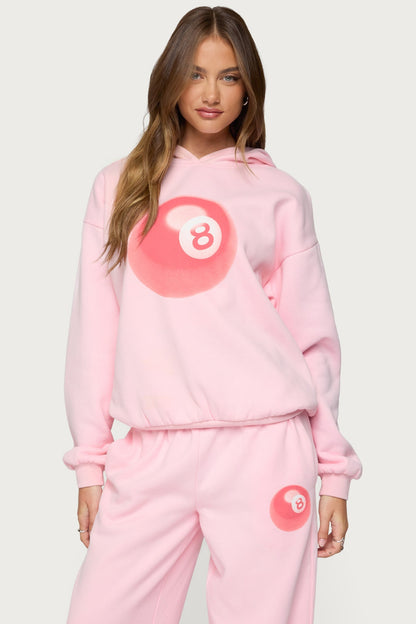 Lucky 8 Oversized Hoodie