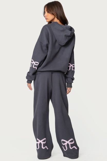Bonney Bow Detail Hoodie