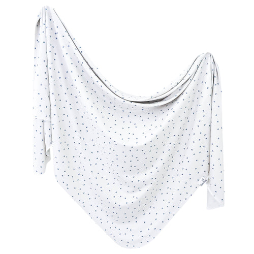 Knit Swaddle Blanket - Haze