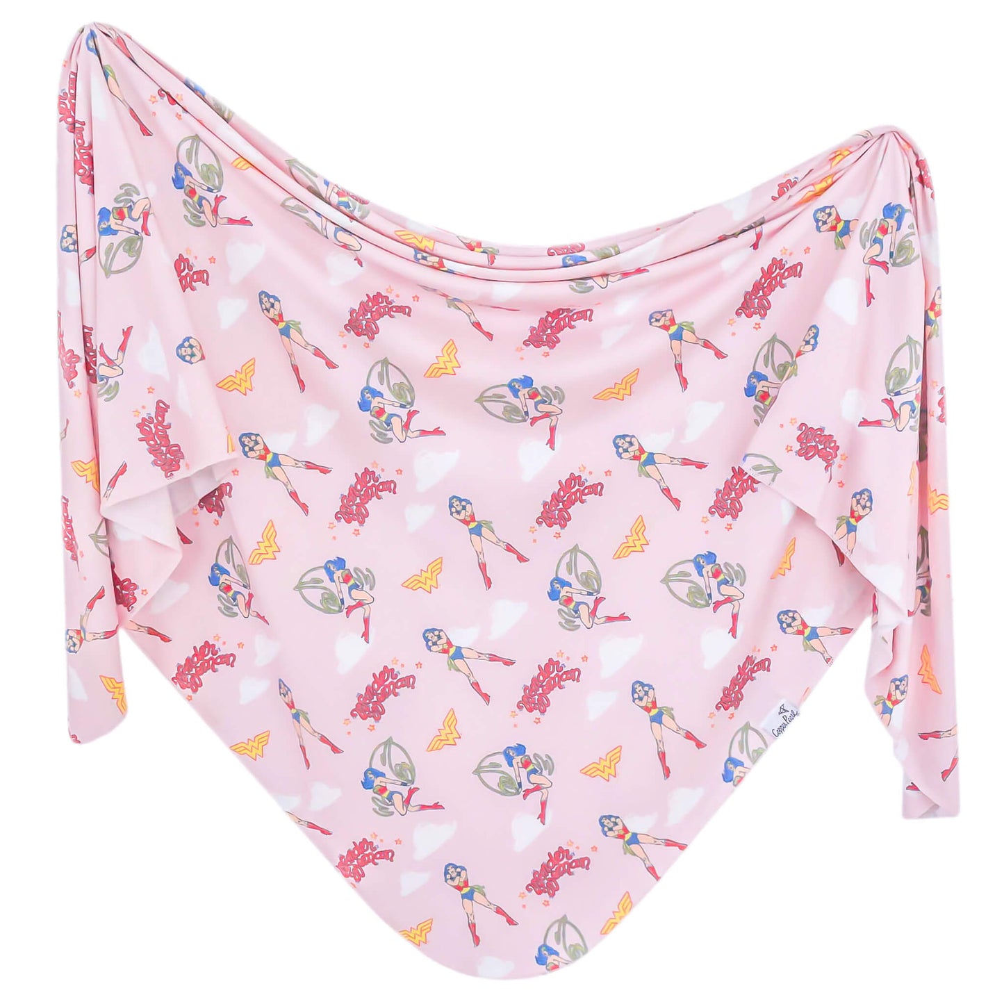 Knit Swaddle Blanket - Wonder Woman