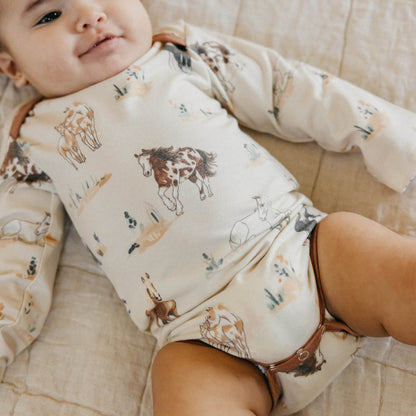 Long Sleeve Bodysuit - Montana