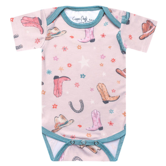 Short Sleeve Bodysuit - Cheyenne
