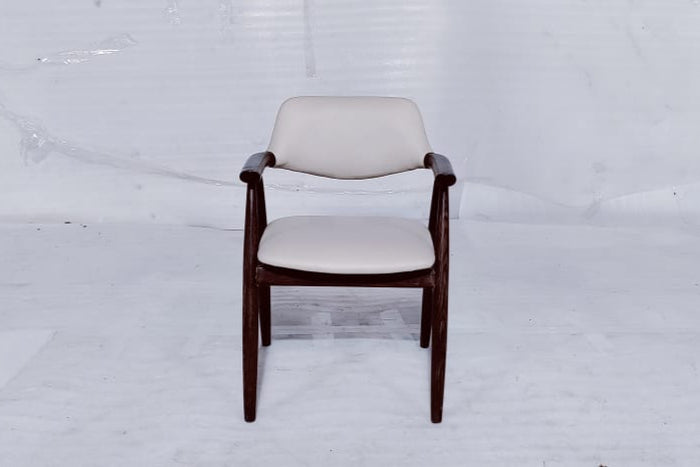 ASH-381(1) - DINING CHAIR - BLR WH