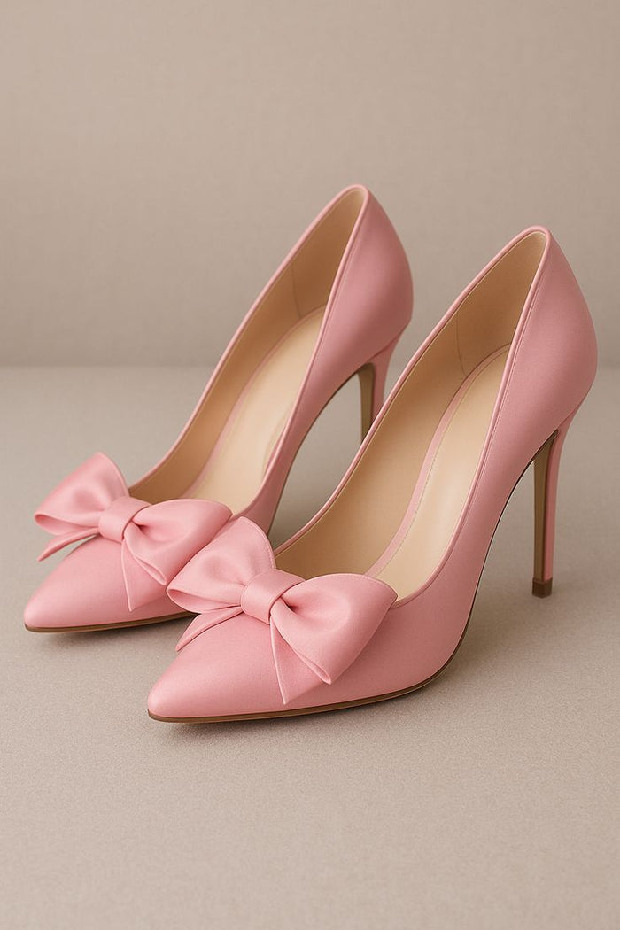 Bow Detail Stiletto Heels