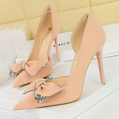 Bow Detail Stiletto Heels