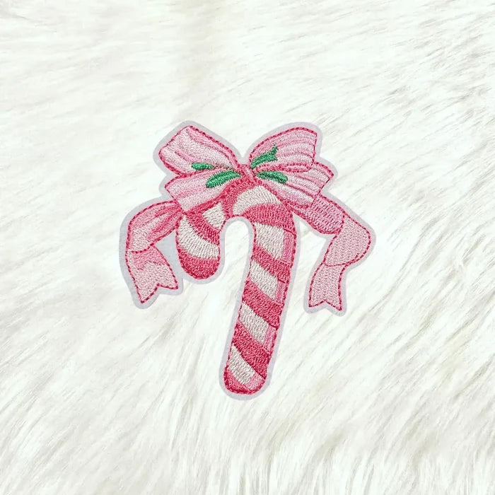 Candy Cane & Mistletoe Patch