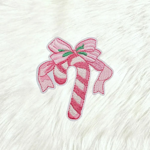 Candy Cane & Mistletoe Patch