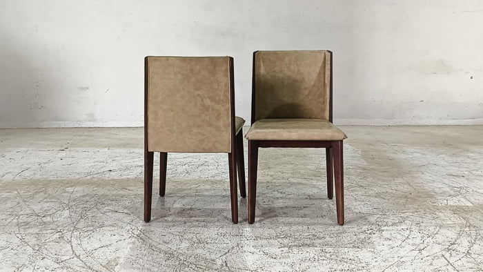 CH16169(2) - DINING CHAIR - BLR WH
