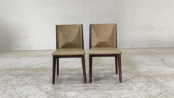CH16169(2) - DINING CHAIR - BLR WH