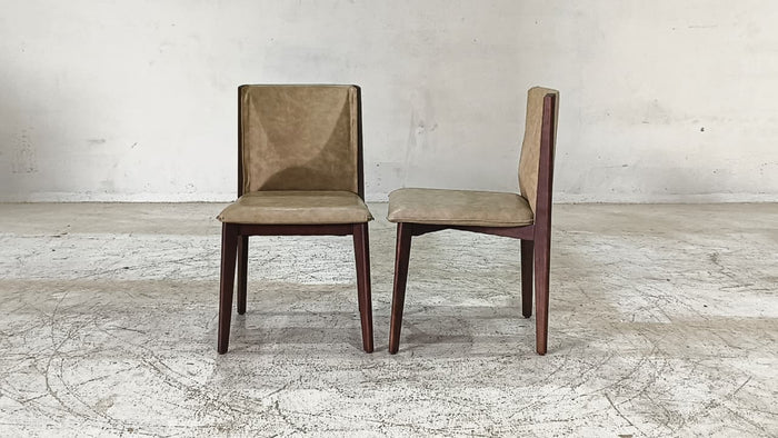 CH16169(2) - DINING CHAIR - BLR WH