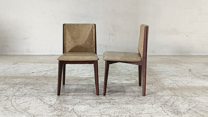 CH16169(2) - DINING CHAIR - BLR WH