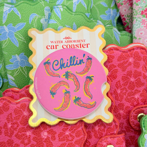 Chili Car Coaster