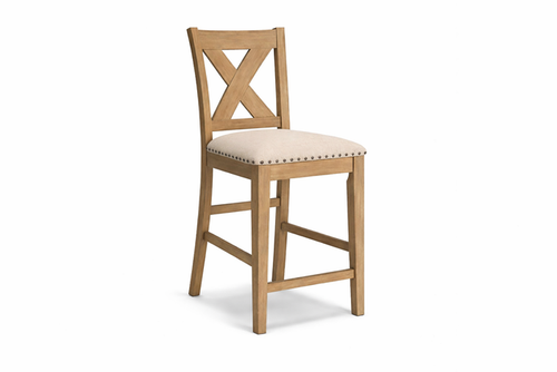 D393-124(13) - BAR STOOL - BLR WH