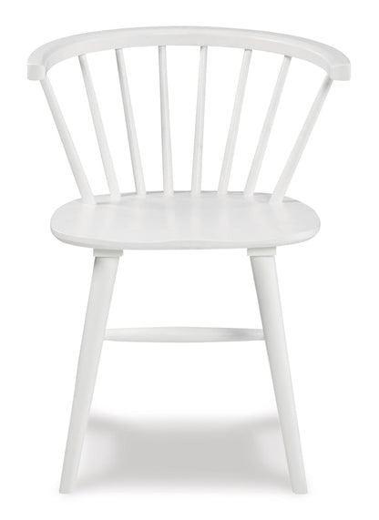D407-01 - SIDE CHAIR - BLR WH