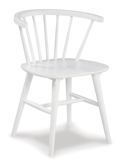 D407-01 - SIDE CHAIR - BLR WH