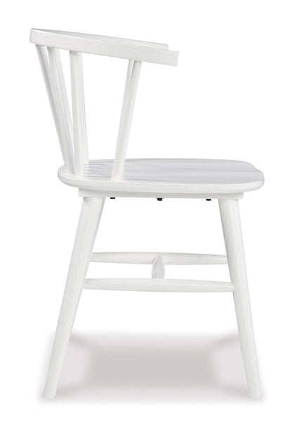 D407-01 - SIDE CHAIR - BLR WH