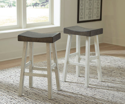 D548-430(4) - BAR STOOL - BLR WH
