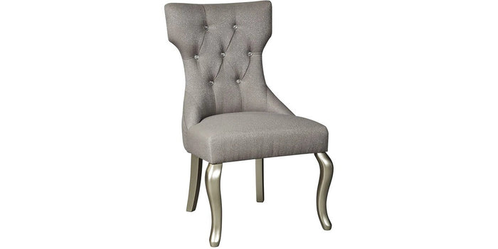 D650-03(37) - DINING CHAIR - BLR WH