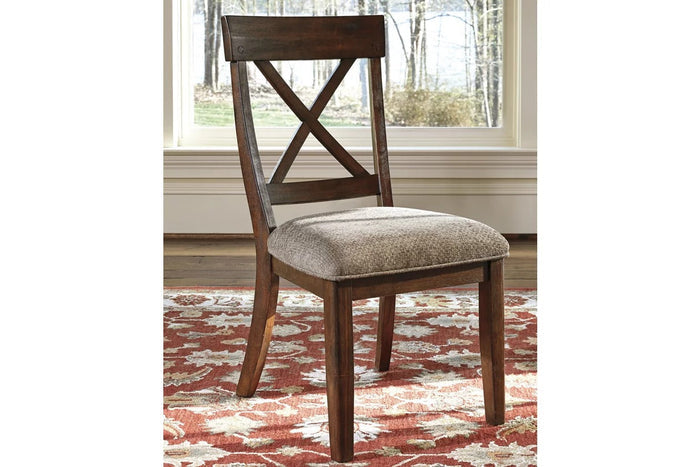 D662-01(42) - DINING CHAIR - BLR WH