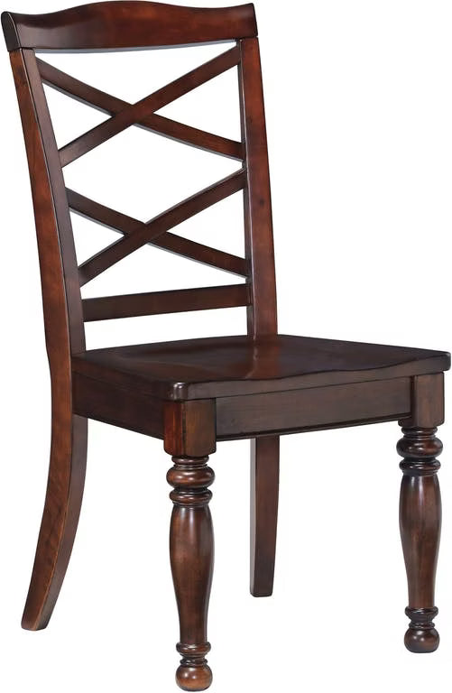 D697-01(14) - DINING CHAIR - BLR WH