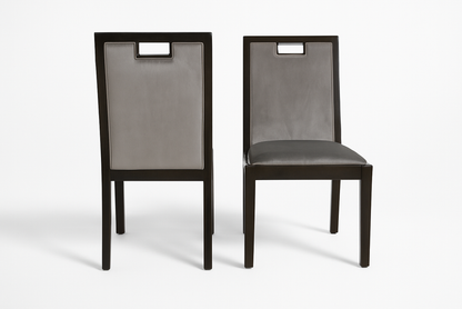 D731-01(2) - DINING CHAIR - BLR WH